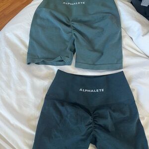Alphalete amplify  Scrunch Shorts